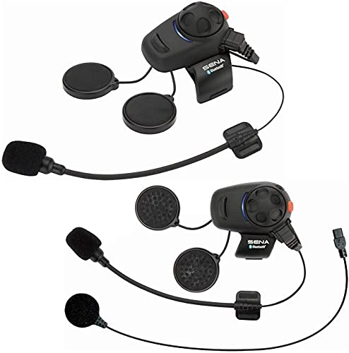 Sena SMH5 Bluetooth-Intercom Für Motorräder – Mit Kabelmikrofon, Musik- & Freisprechfunktion