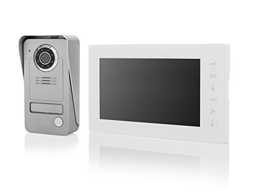 Smartwares VD36W – Visiophone Vidéo Sans Fil Blanc, Mais Défectueux (pièces)